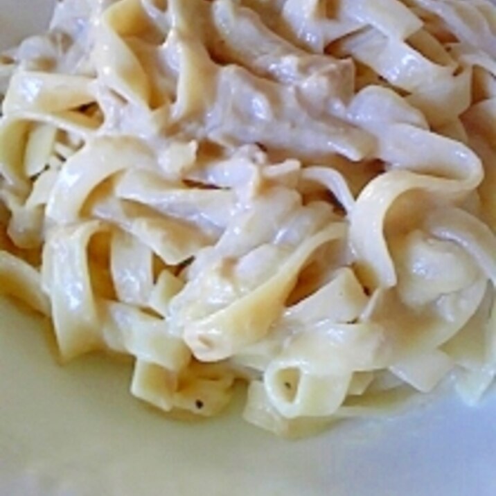 材料これだけ？！簡単おいしいツナクリームパスタ